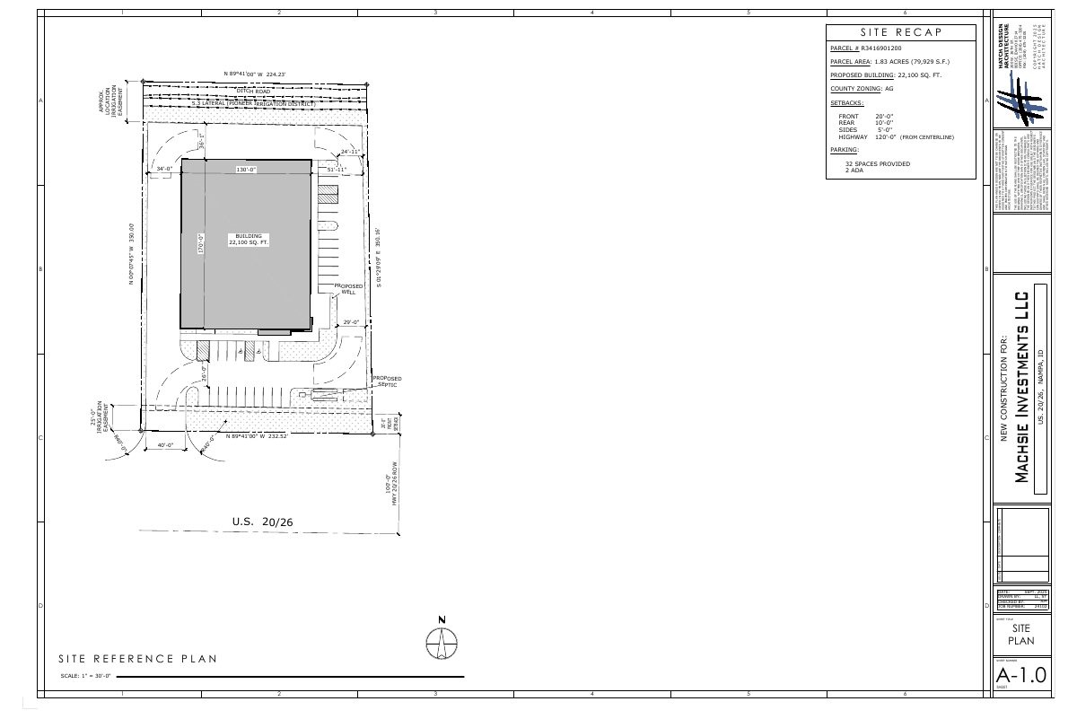 Site plan: Nampa approves annexing 1.84 acres for 22,000-square-foot commercial building