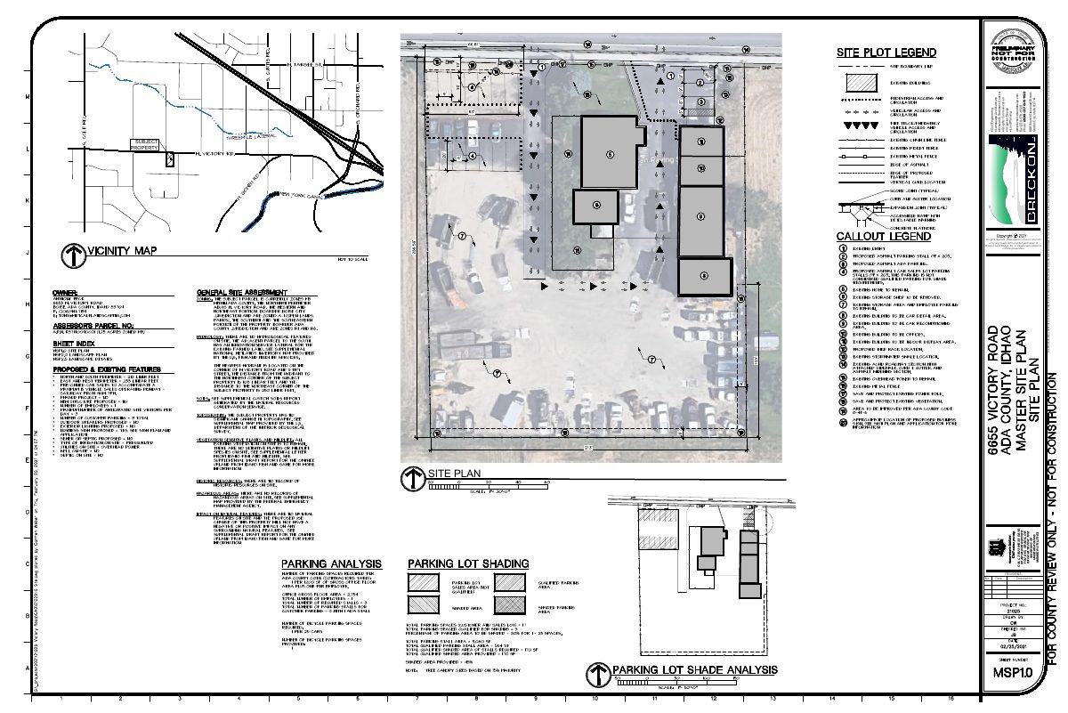 Site plan: Annexation of 1.25-acre site into Boise sought, heads to City Council