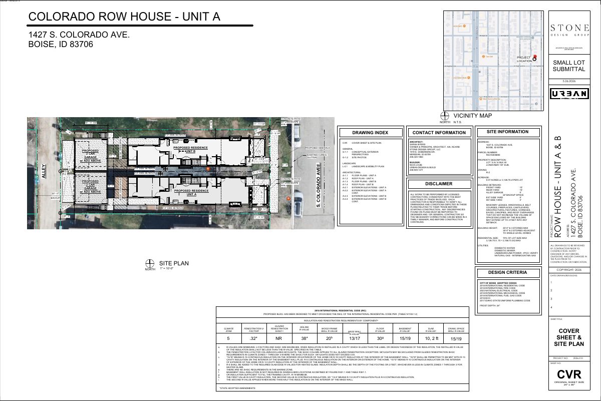 Site plan: Two new houses with accessory units approved to replace one home