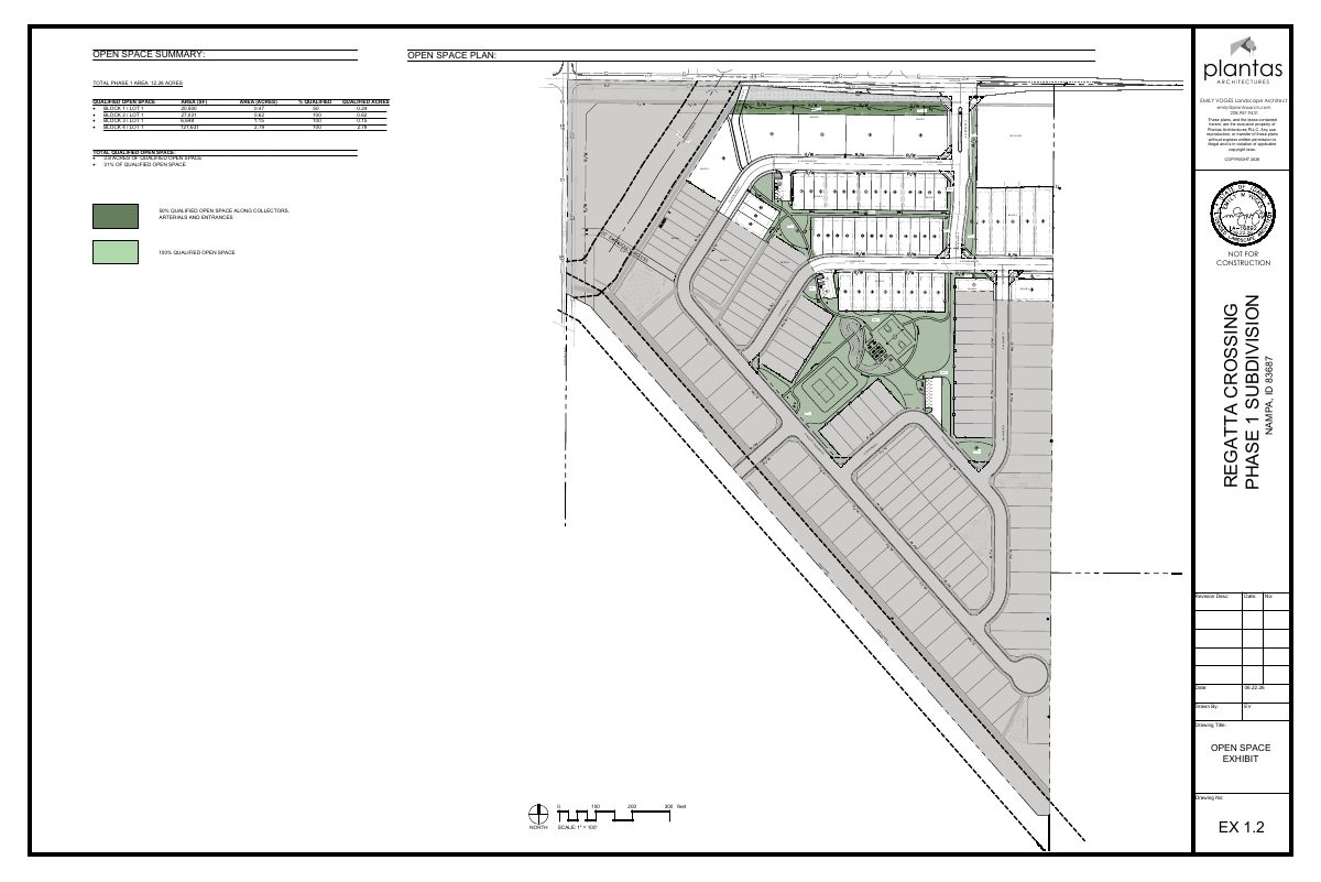 Site plan: Final plat approved for 44 homes and 5 commercial lots on 12 acres of farmland