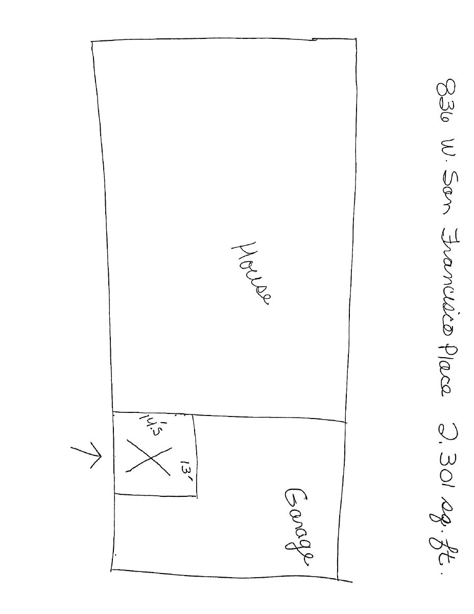 Site plan: Home-based business approved at a Nampa residence