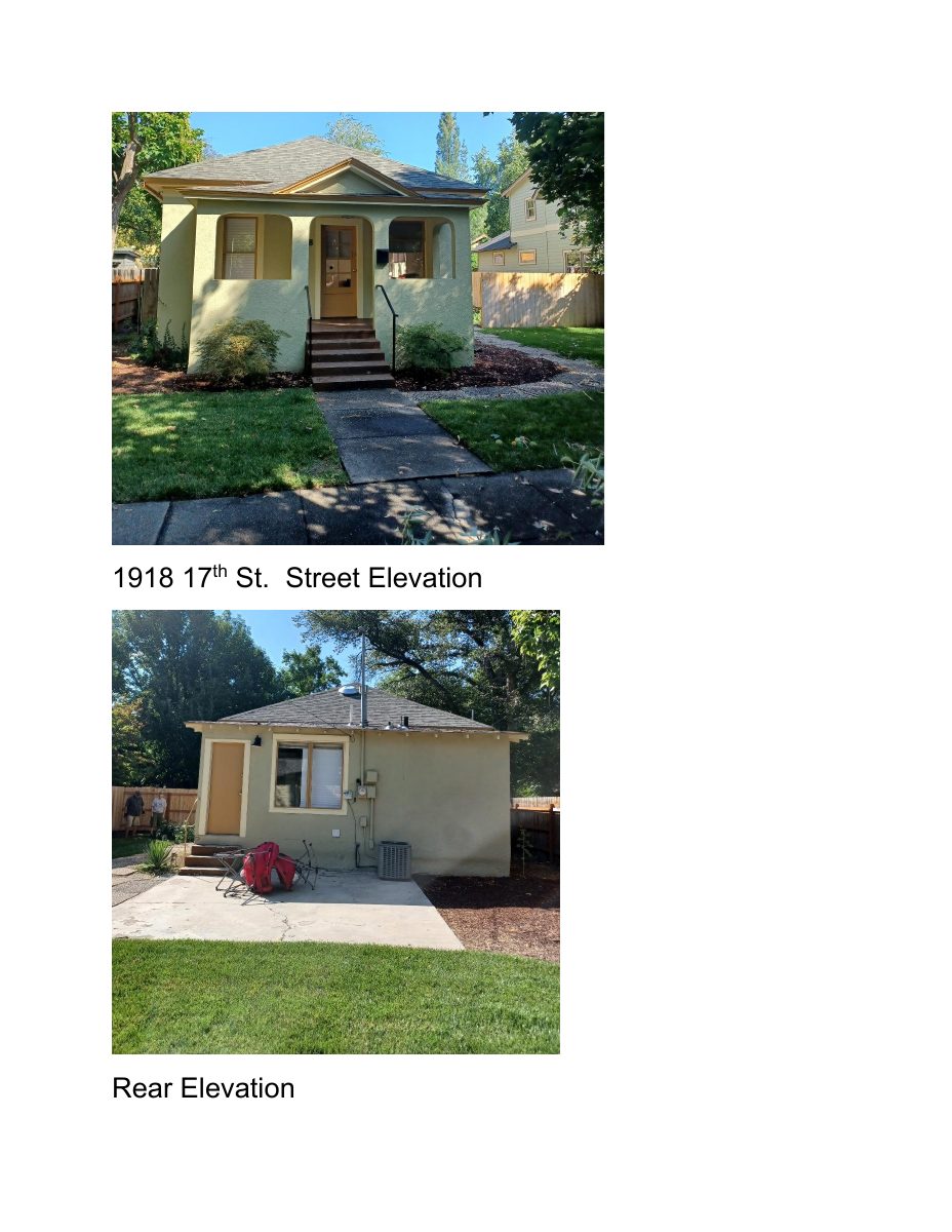 Site plan: New siding, windows and roof approved for 944-square-foot historic home