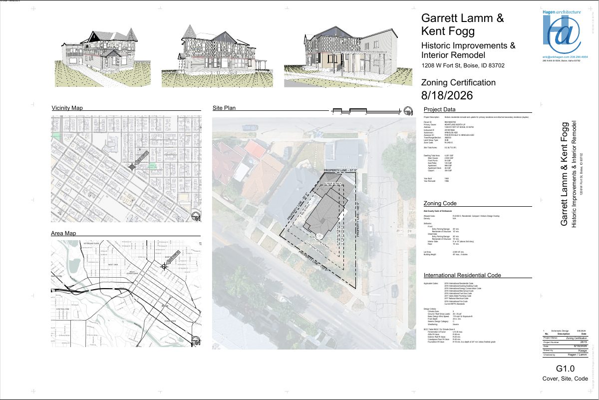 Site plan: Plan to convert historic triplex to duplex returned to applicant