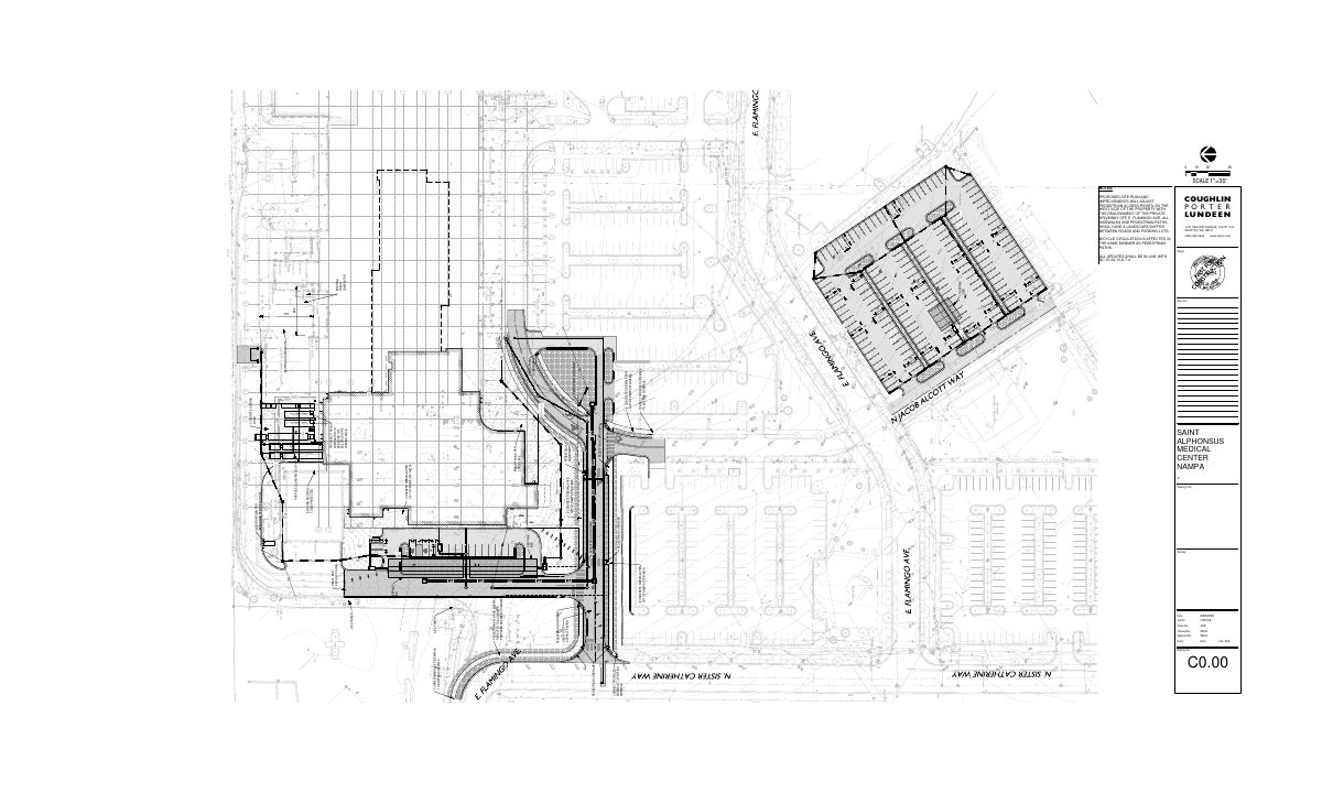 Site plan: Saint Alphonsus approved for 7-story hospital addition in Nampa