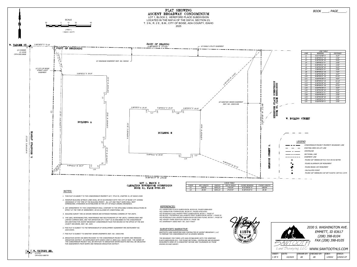 Site plan: Approved plat would turn existing multifamily units into condominiums