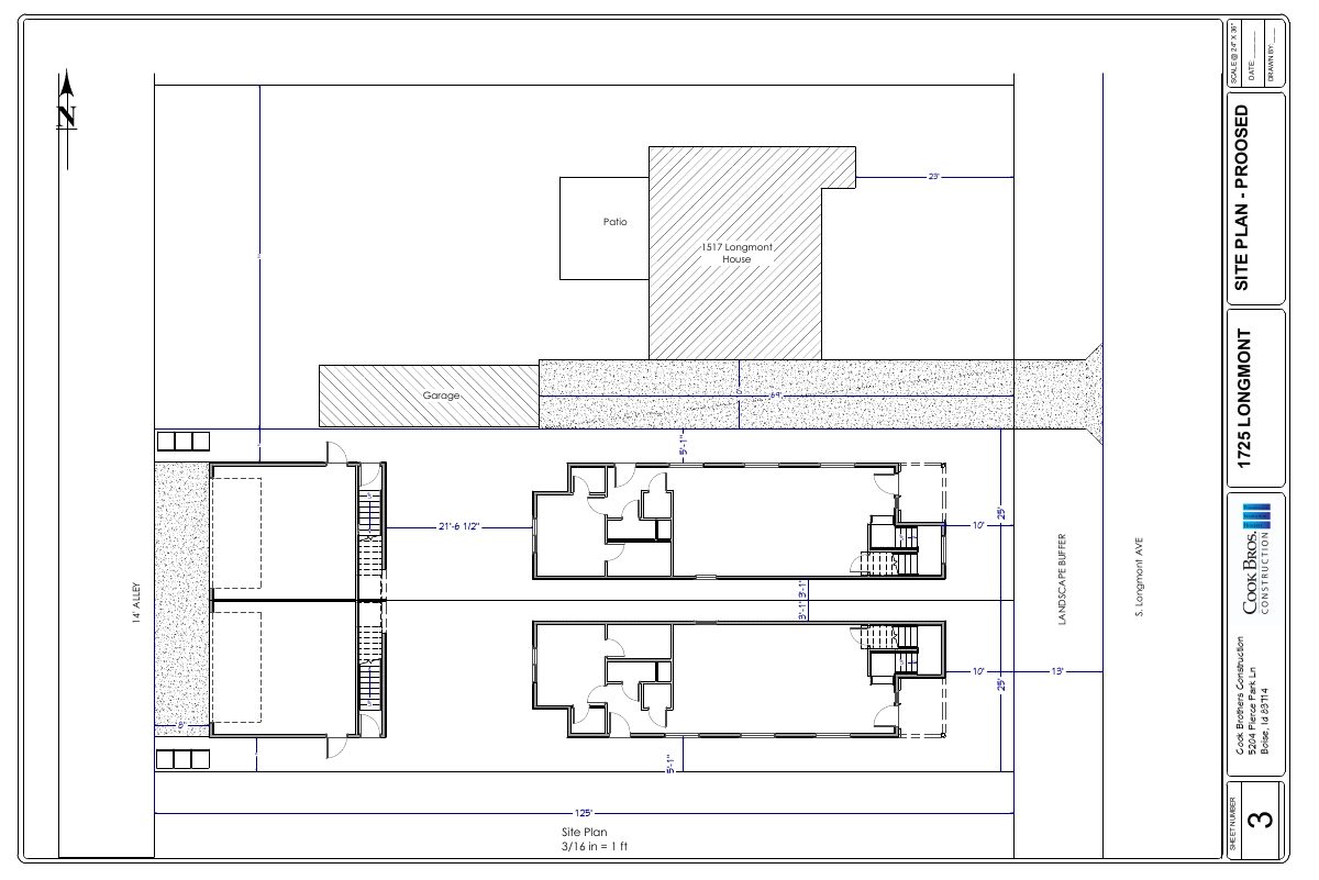 Site plan: Concept review begins for residential project on city lot