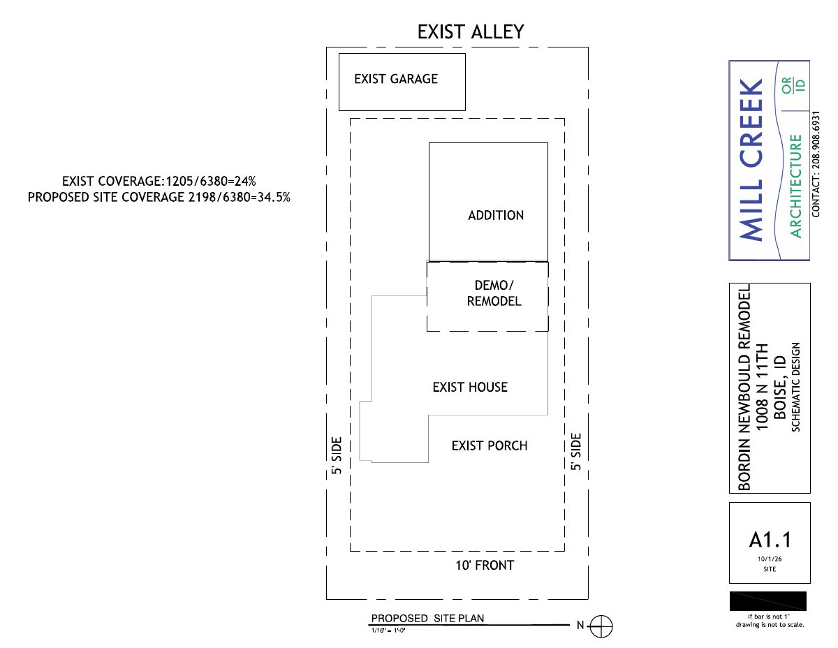 Site plan: Home addition sought in Boise concept review