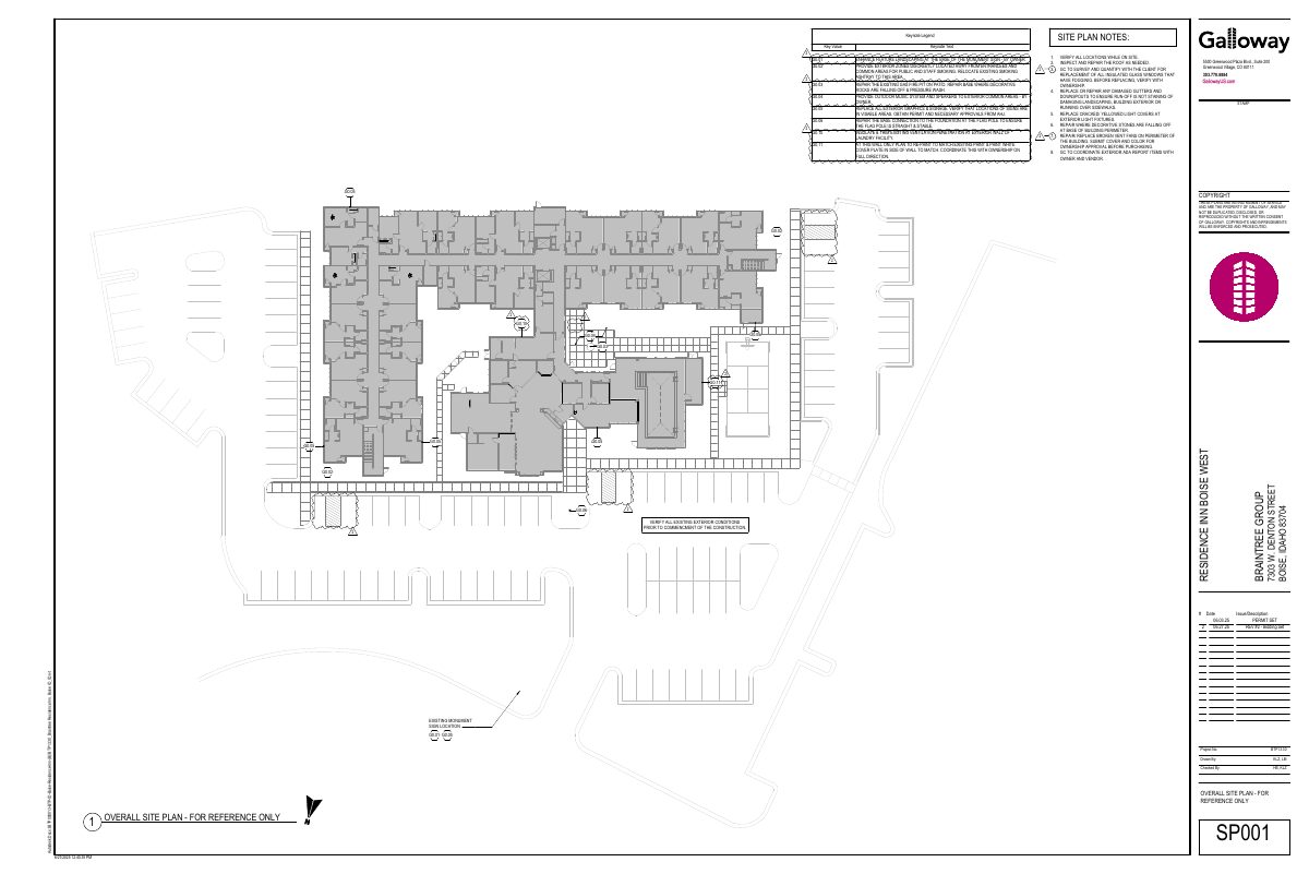 Site plan: Withdrawn request to exceed sign size limit for hotel wall sign facing I-84