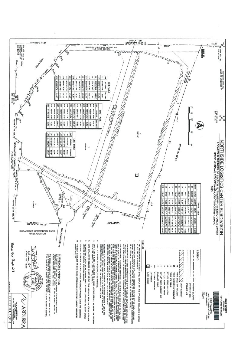 Site plan: Nampa approves boundary line adjustment between two industrial-zoned lots