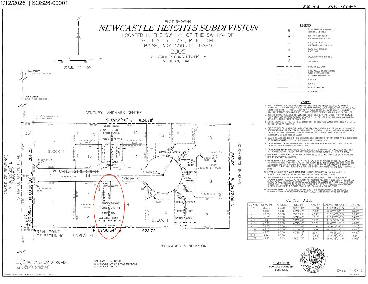 Site plan: Council approves easement vacation to allow carports at two fourplexes