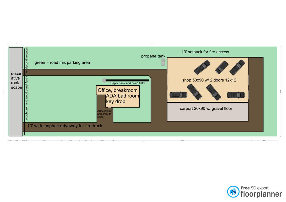 Site plan: Nampa plan seeks 50-by-90-foot metal vehicle detailing shop