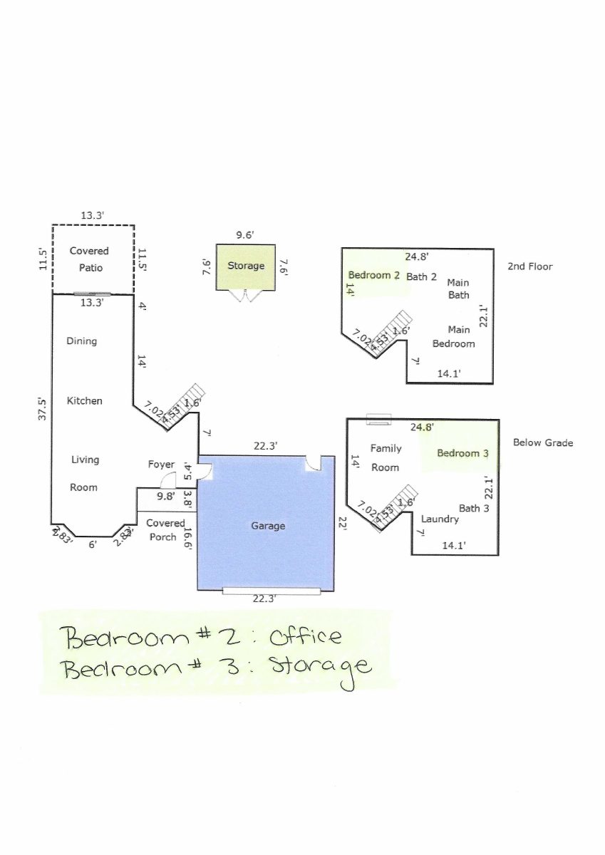 Site plan: Home occupation registration approved for residence in Nampa