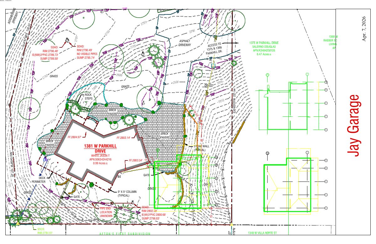 Site plan: Hillside development review sought for nearly 1-acre residential lot