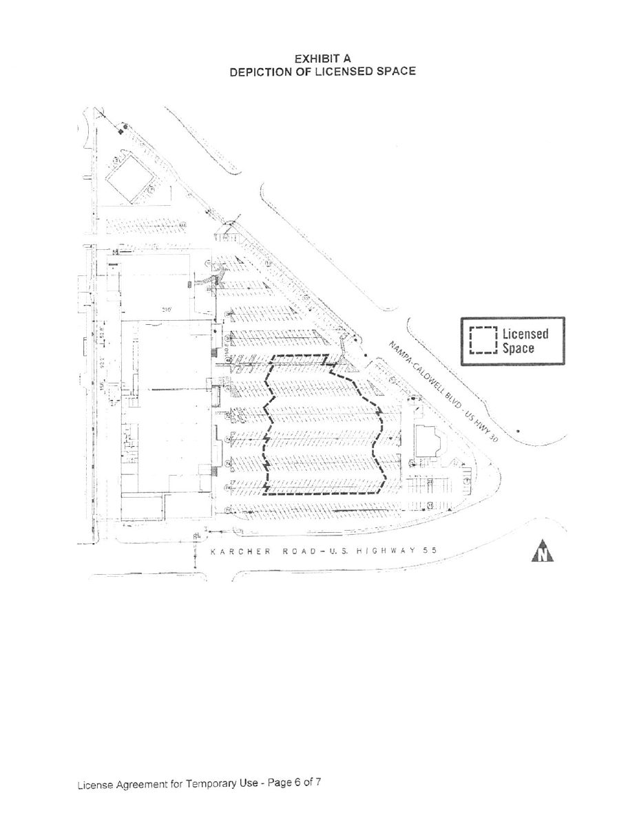 Site plan: Temporary offsite car sales event approved for Team Mazda