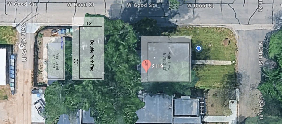 Site plan: Owners seek legal non-conforming status for existing home with rear accessory unit