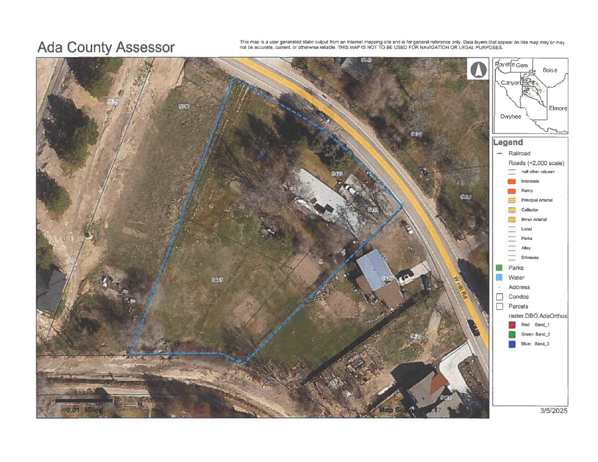 Site plan: Property line change to create 3 buildable lots on 1.36 acres approved
