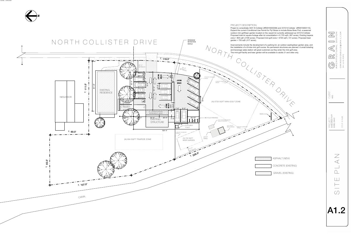 Site plan: Miniature golf and beer garden gets one more year as a temporary use