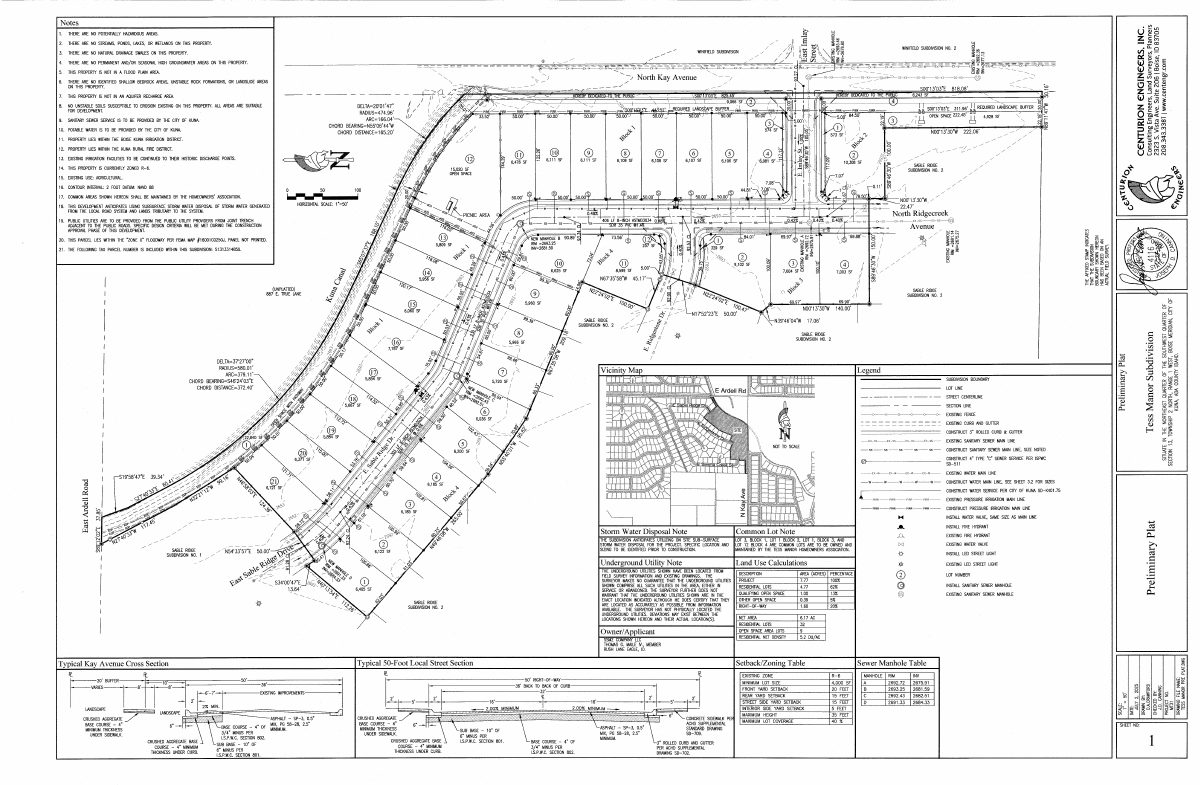Site plan: Approved: 32 homes on 7.8 acres in Kuna subdivision