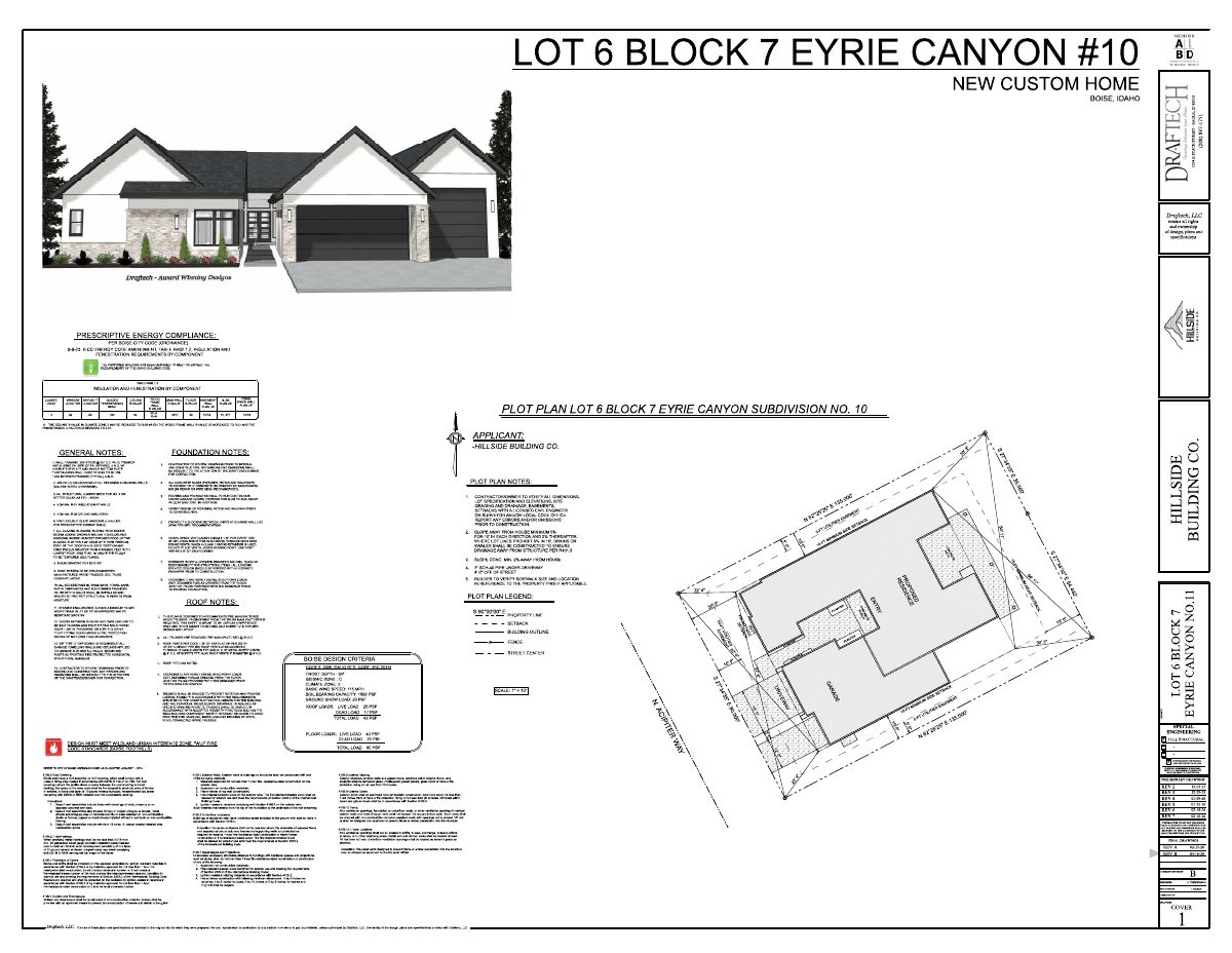 Site plan: Single-family home in Hillside overlay approved on 0.28-acre lot