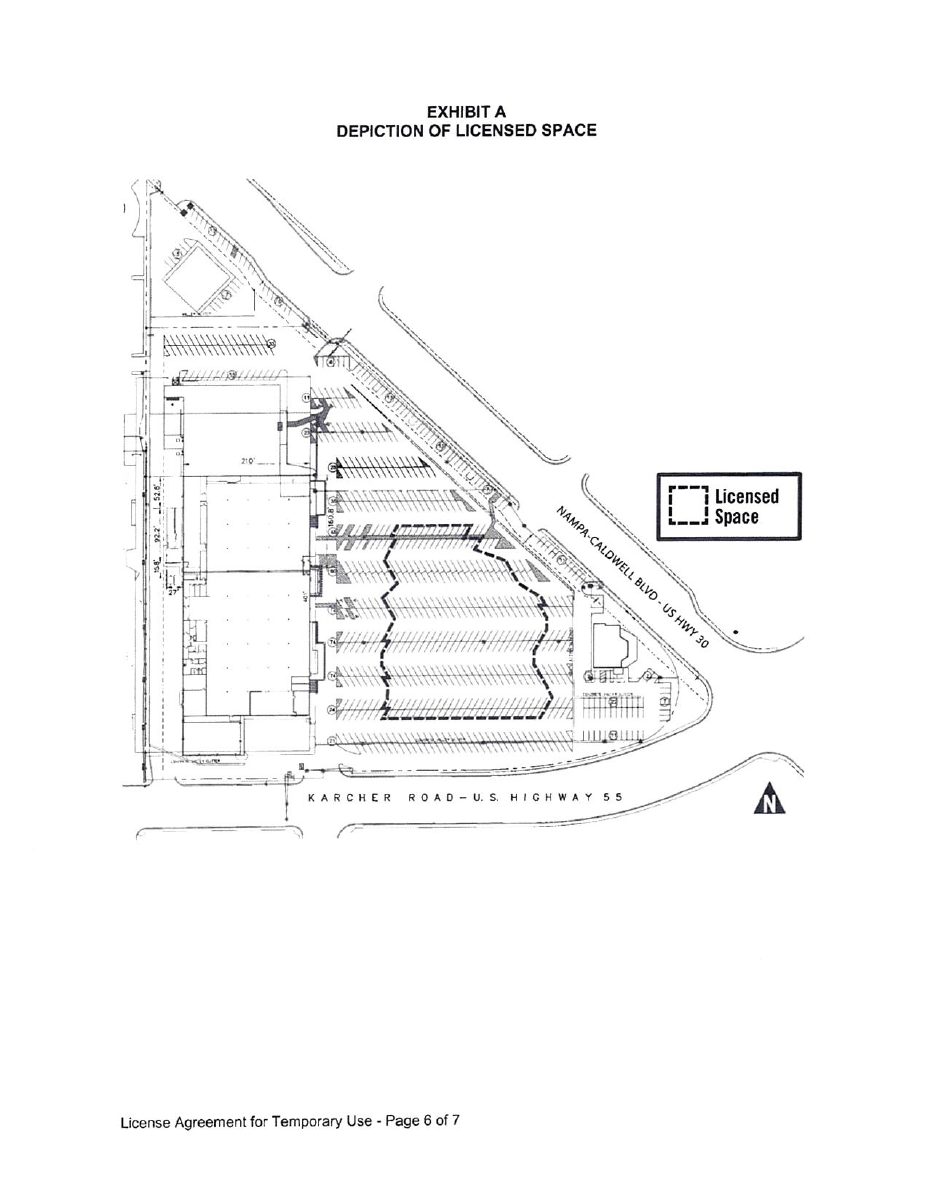 Site plan: Temporary use permit approved for Team Mazda