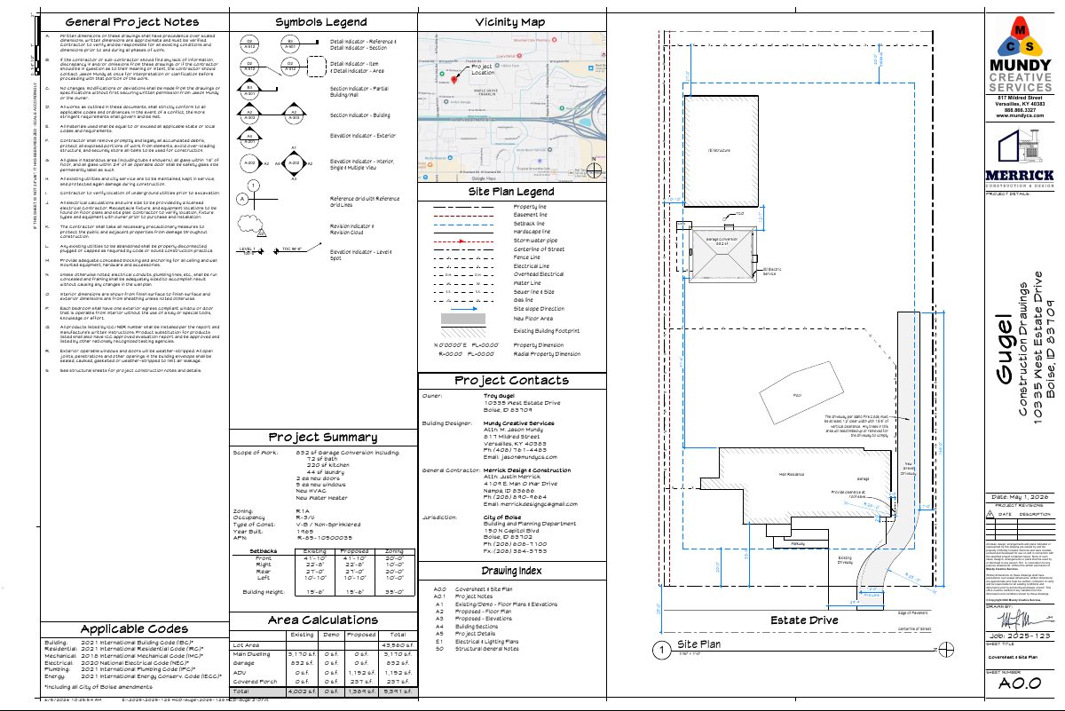 Site plan: Plan to convert detached garage into second home approved