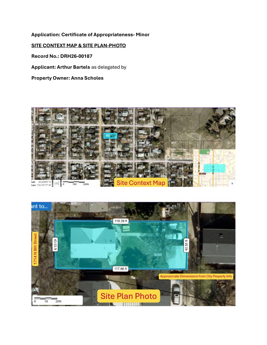 Site plan: Window replacement approved for home in historic district