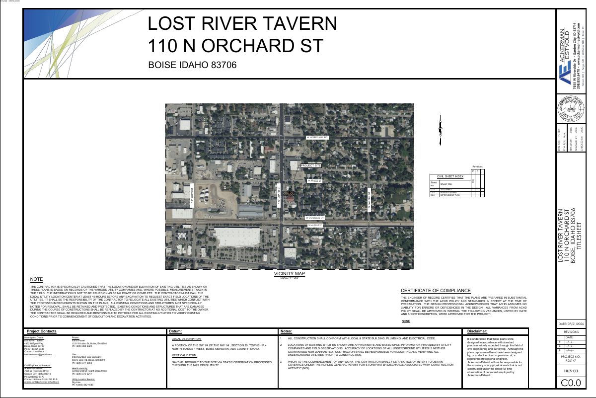 Site plan: Replacement of cracked parking lot sought at tavern site