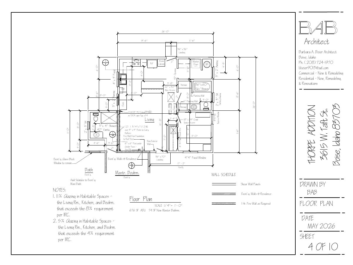 Site plan: Accessory dwelling unit approved for single-family lot