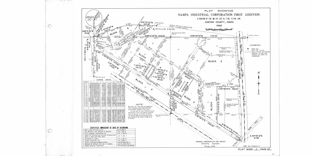 Site plan: Pacific Supply lot lines merged into one parcel, approved