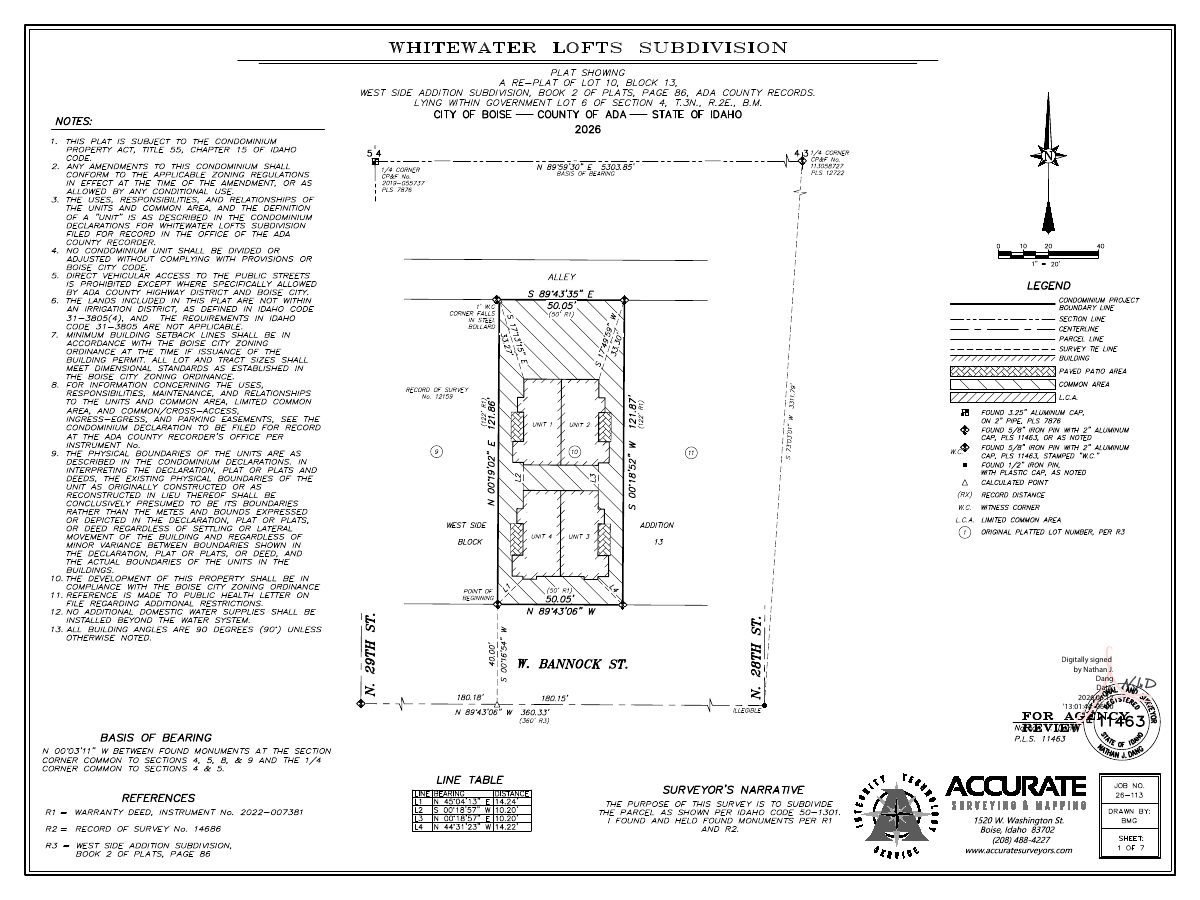 Site plan: Plat to turn 4 homes under construction into separately sold condos approved