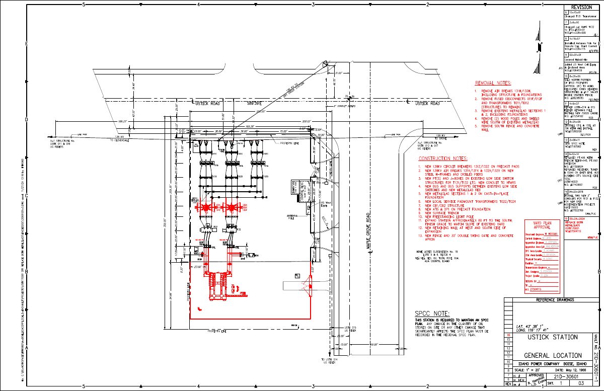 Site plan: Utility facility on 1.25-acre site approved by Planning and Zoning Commission