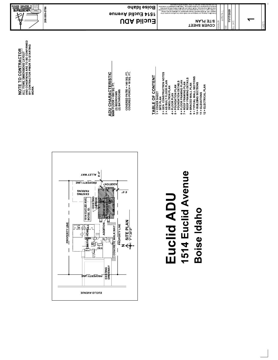 Site plan: Conversion of detached garage into accessory dwelling unit approved