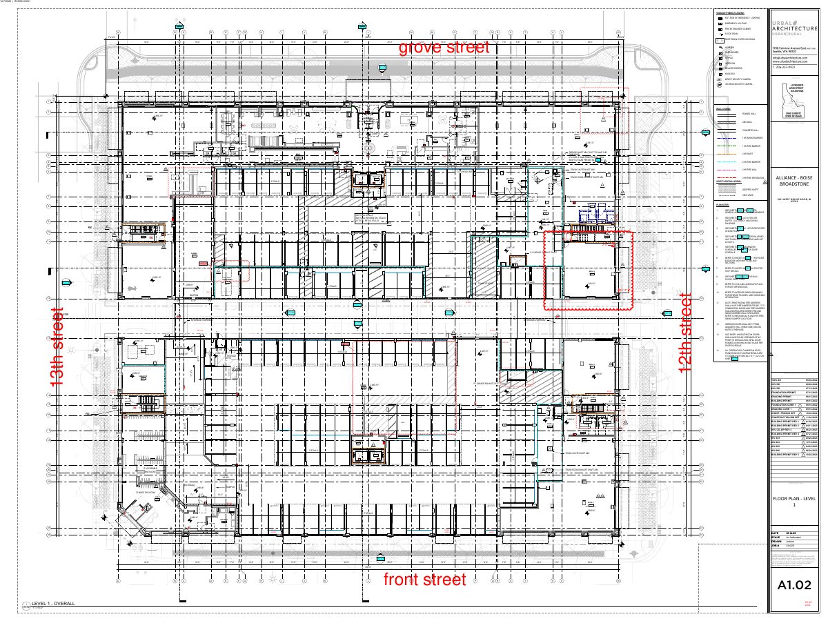 Site plan: Move of storefront entry door approved with conditions