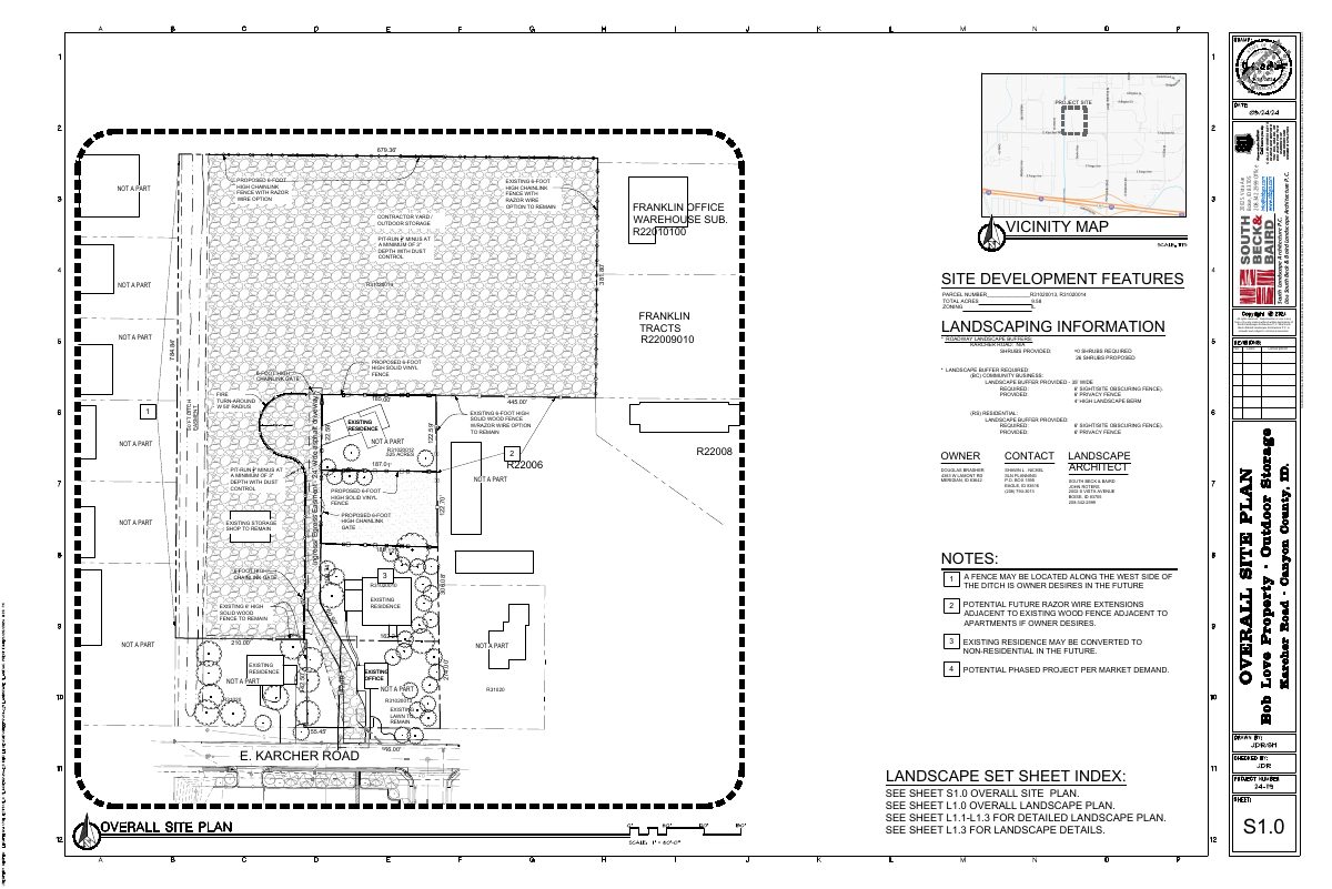 Site plan: Contractors yard and RV storage plan withdrawn
