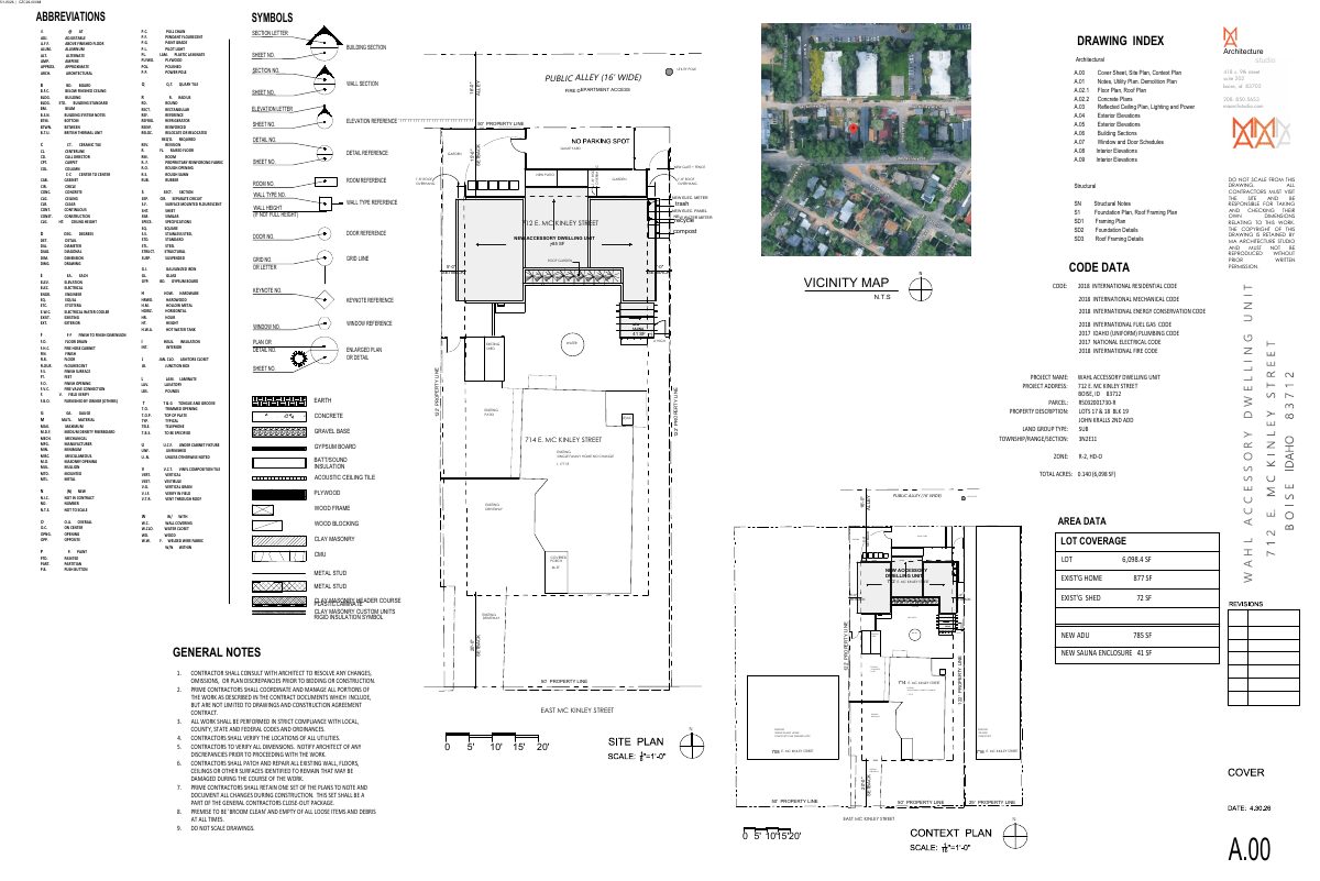 Site plan: Detached accessory dwelling unit approved in historic district