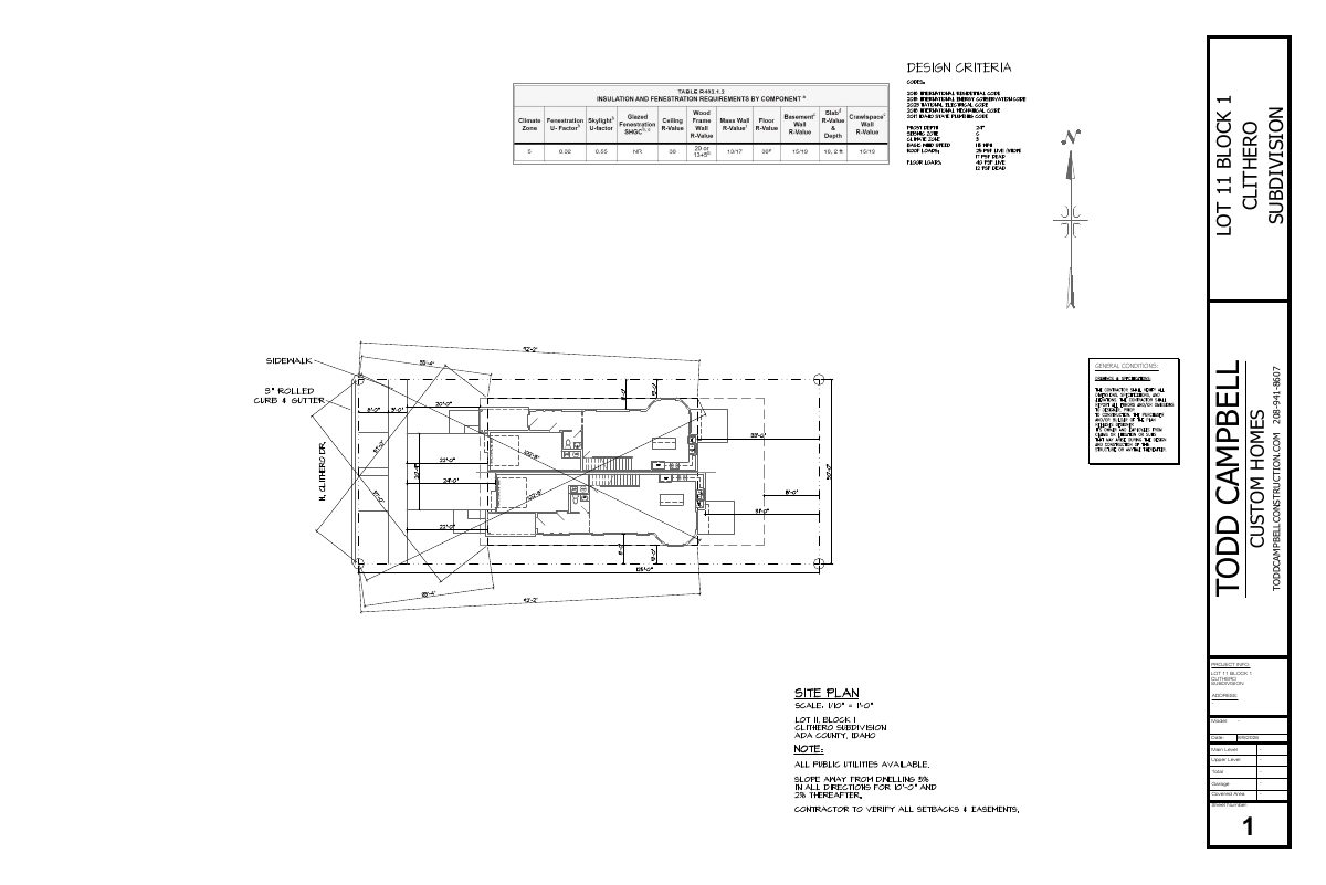 Site plan: Duplex proposed on small lot that now holds a manufactured home