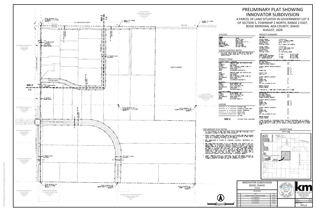 Site plan: 35-lot commercial and industrial subdivision on 135 acres approved, with fire station site
