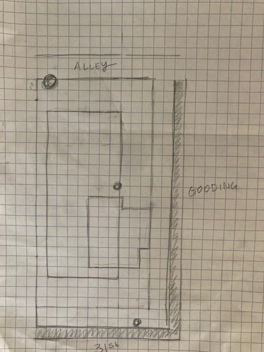 Site plan: Demolition of single-family house approved, with 2 dwelling units listed