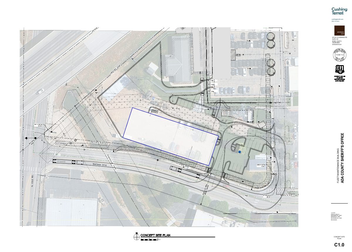 Site plan: New fleet services facility sought on 22-acre industrial site