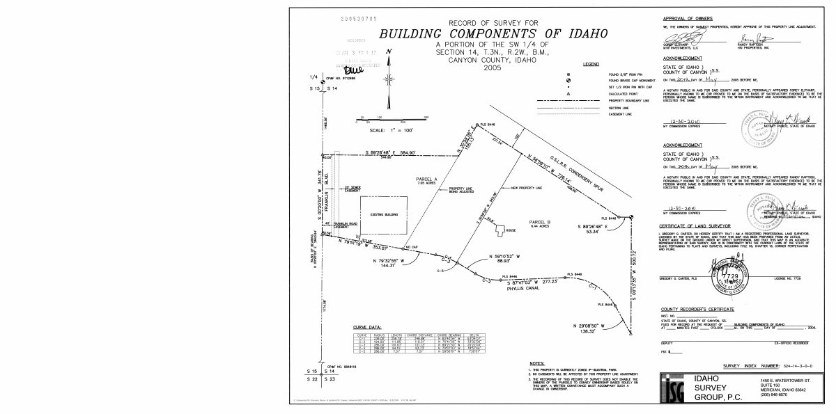 Site plan: Boundary shift between two industrial properties approved, adding about 4 acres to one