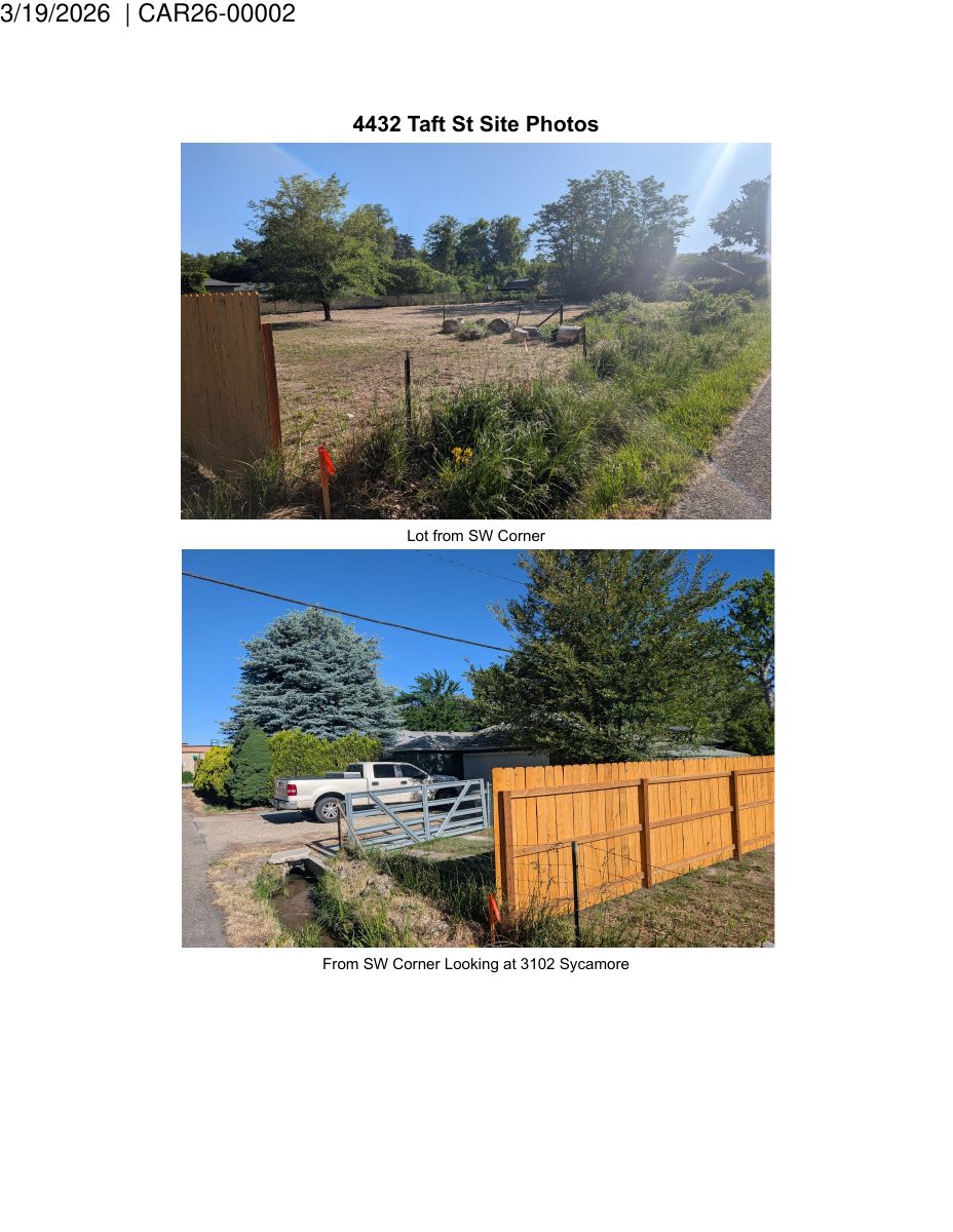 Site plan: Council denies rezone for four-lot subdivision of single-family homes
