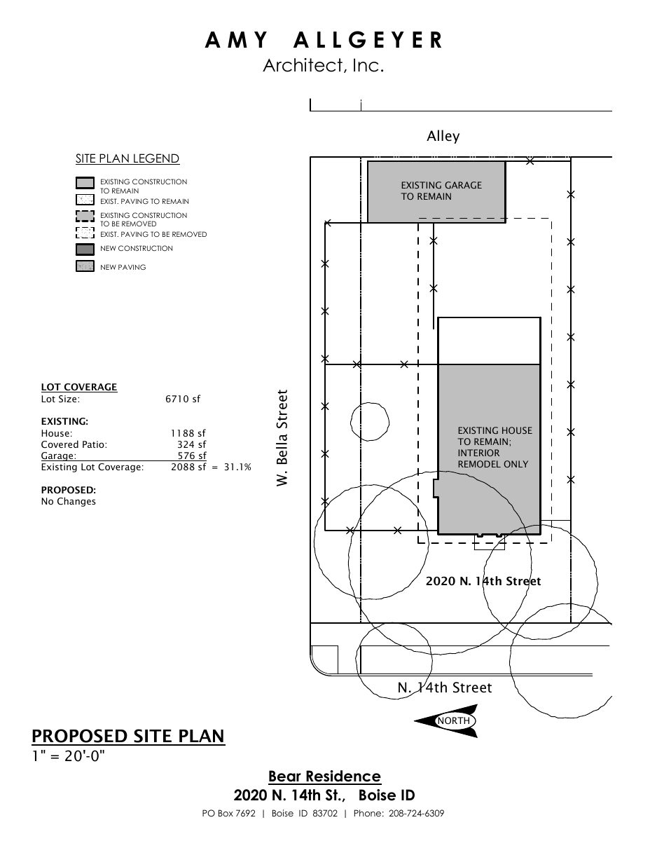 Site plan: Historic home interior renovation with window replacements approved