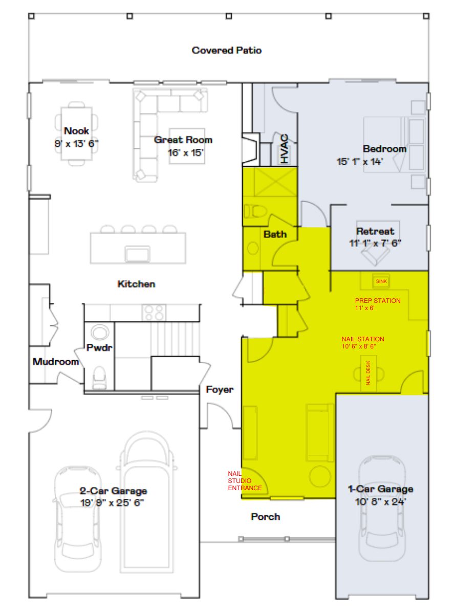 Site plan: Home nail salon approved with conditions, with about 4 clients a day