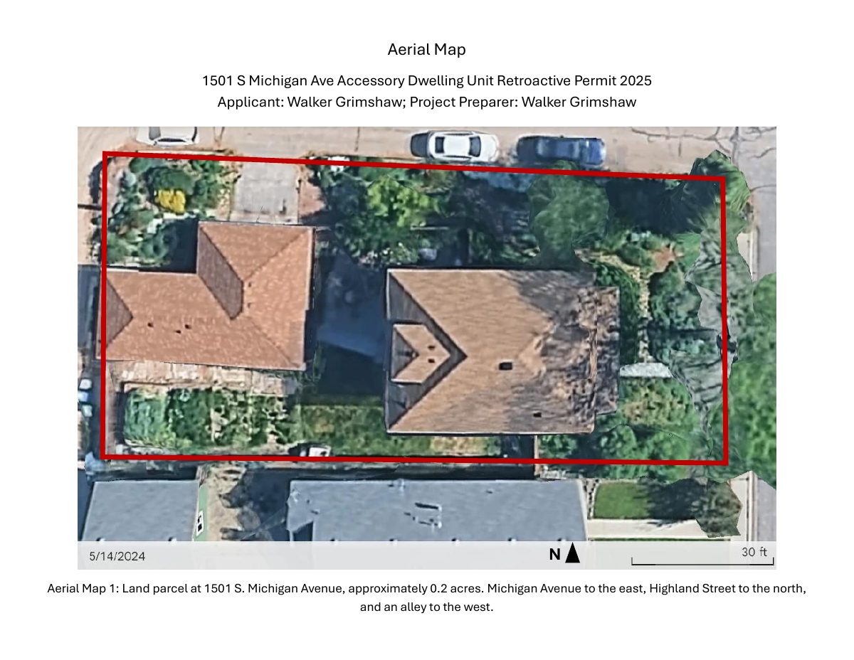 Site plan: Accessory dwelling unit created by interior conversion approved