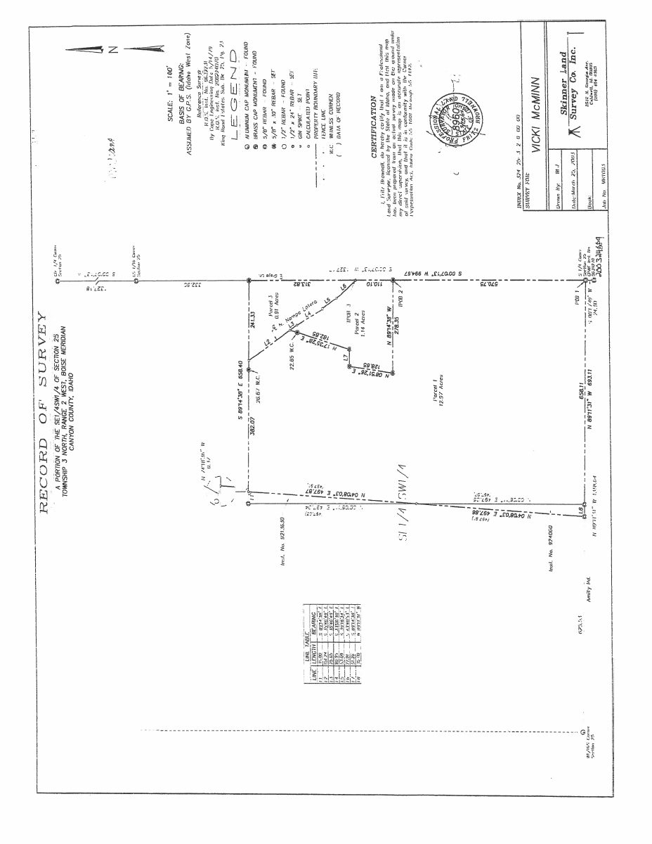 Site plan: Nampa approves lot line adjustment and lot split for a residential property