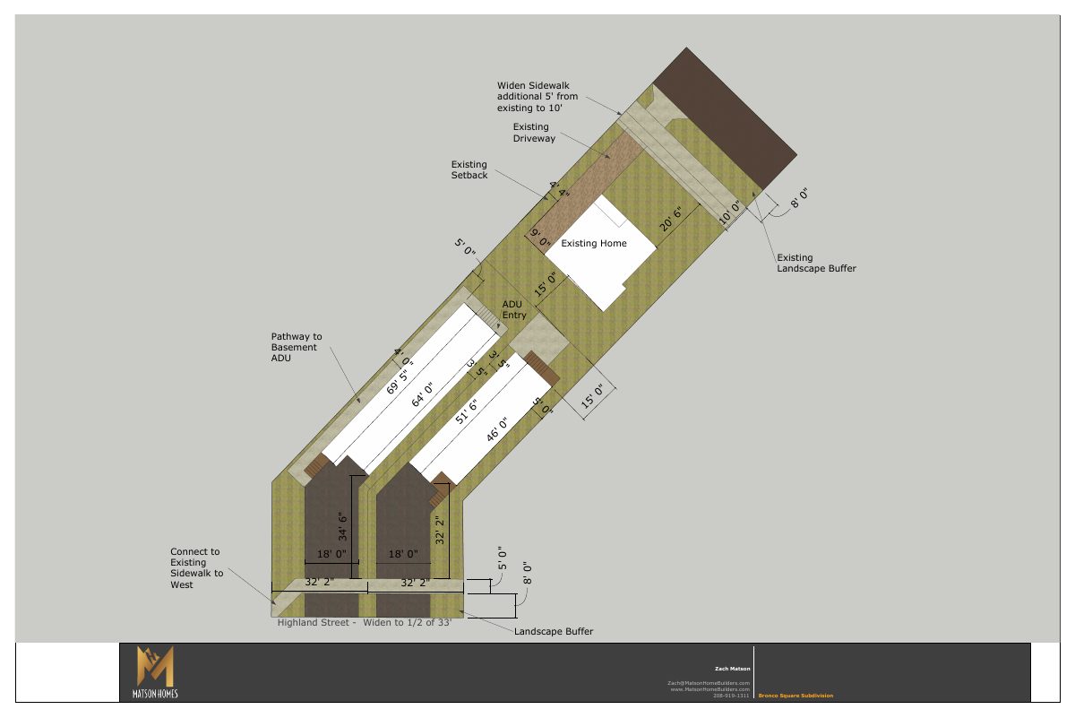Site plan: Plan to split lot for two single-family homes and an accessory unit sought