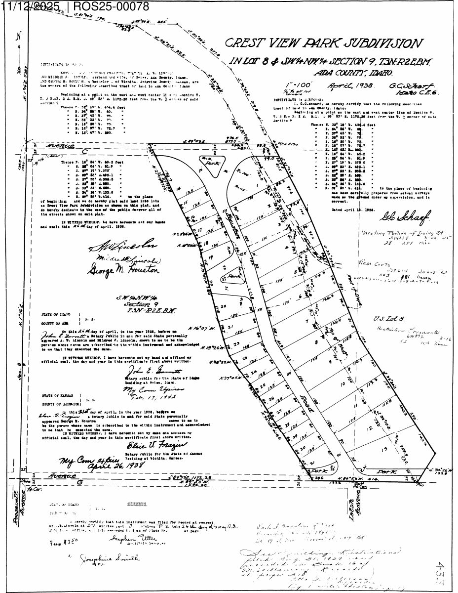 Site plan: Property line shift sought for two homesites to match existing fencing
