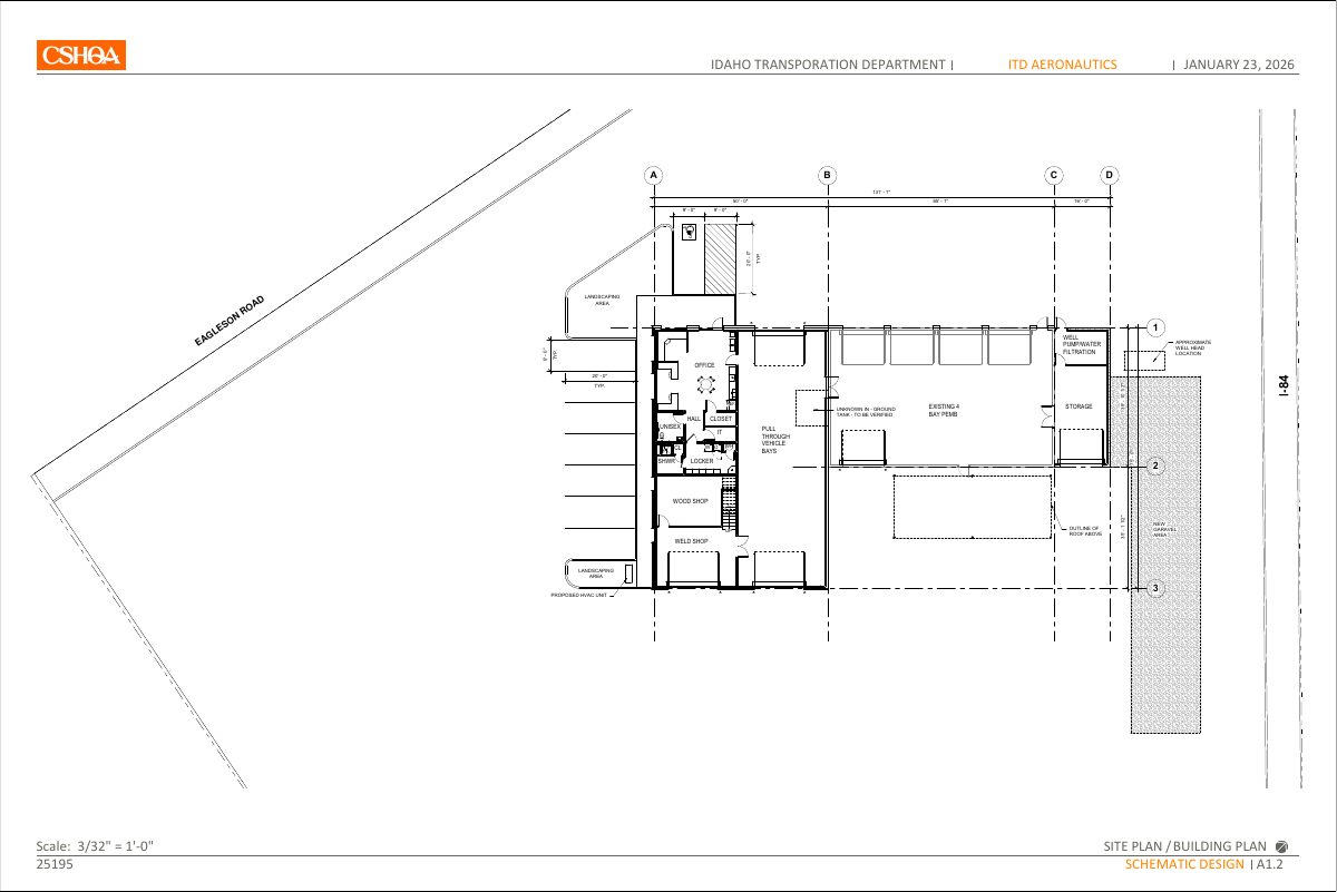 Site plan: State aeronautics facility renovation and expansion approved