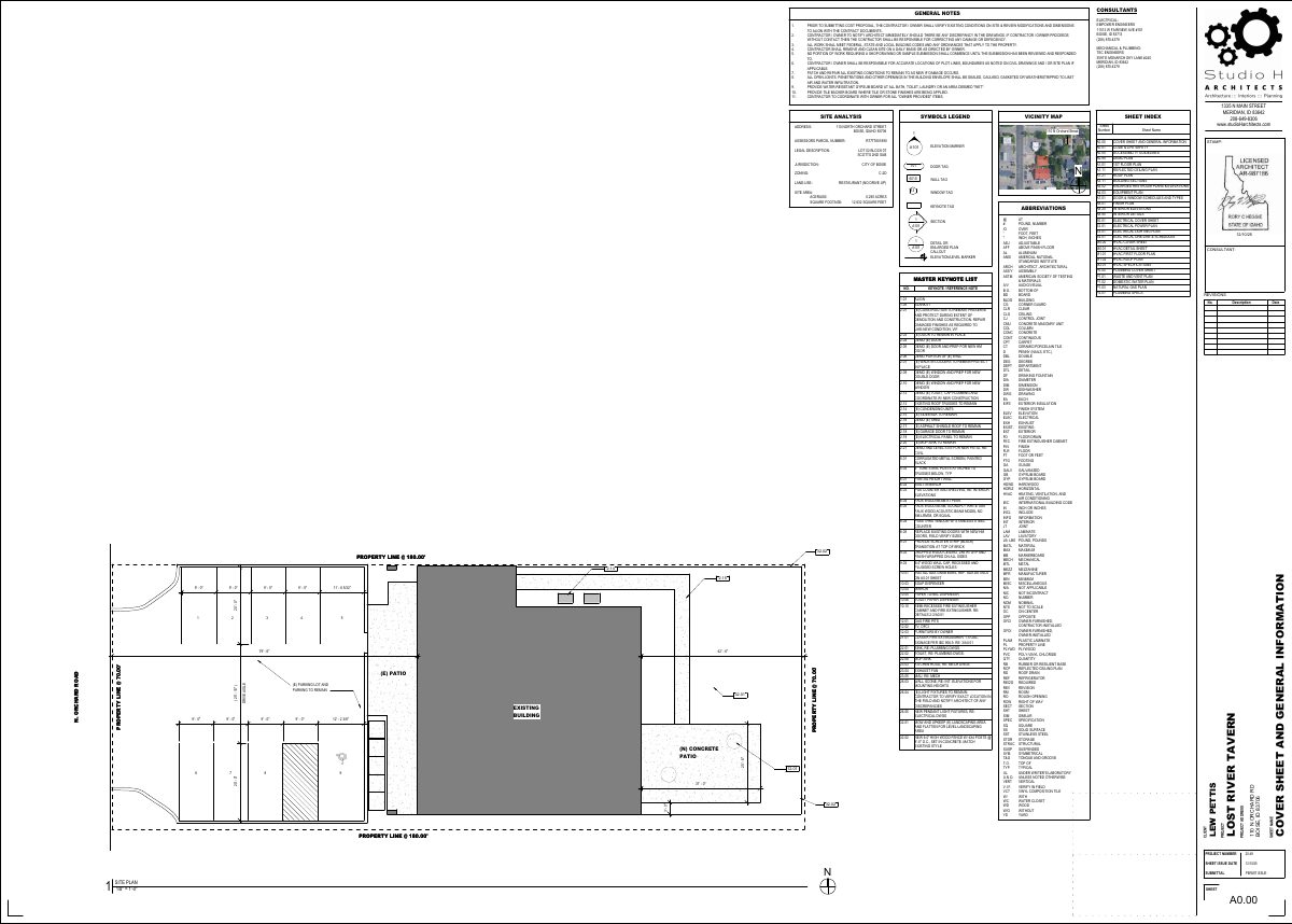 Site plan: Parking lot replacement proposed on 0.29-acre commercial site
