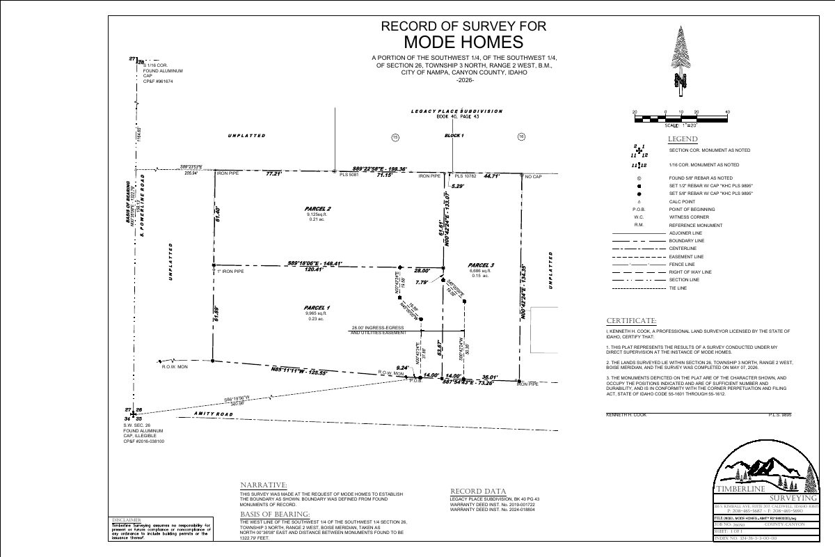 Site plan: Lot split creating two infill lots with shared driveway approved
